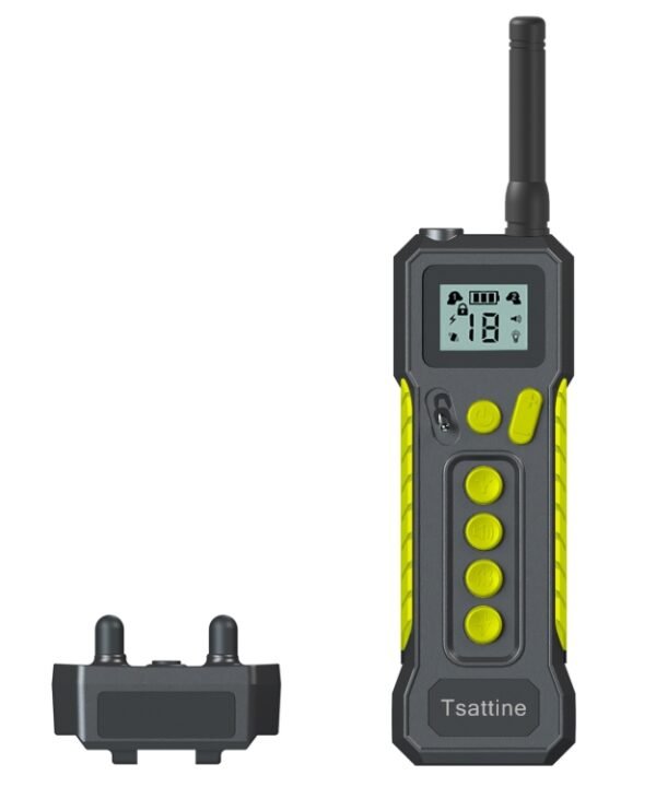 Tsattine T10 IP68 Waterproof 2000FT Dog Training Device with LCD Light