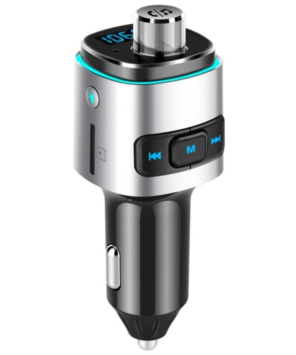 BC42 Bluetooth 5.0 Multi-function Car Colorful Atmosphere Lamp MP3 Player, Support TF Card & U Disk & FM