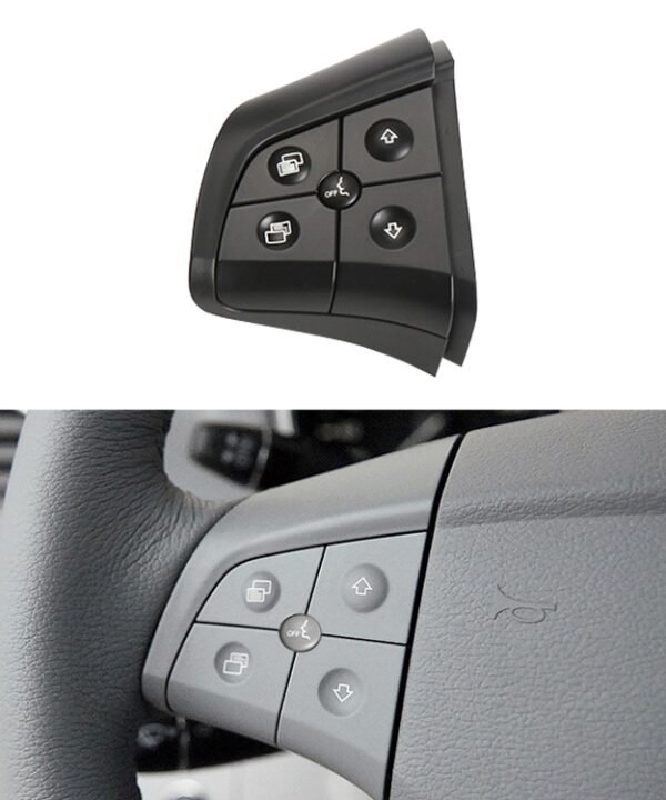 Car Left Side 5-button Steering Wheel Switch Buttons Panel 1648200010 for Mercedes-Benz W164, Left Driving, Left Side 5-button (Black), Left Side 5-button (Coffee), Left Side 5-button (Grey)