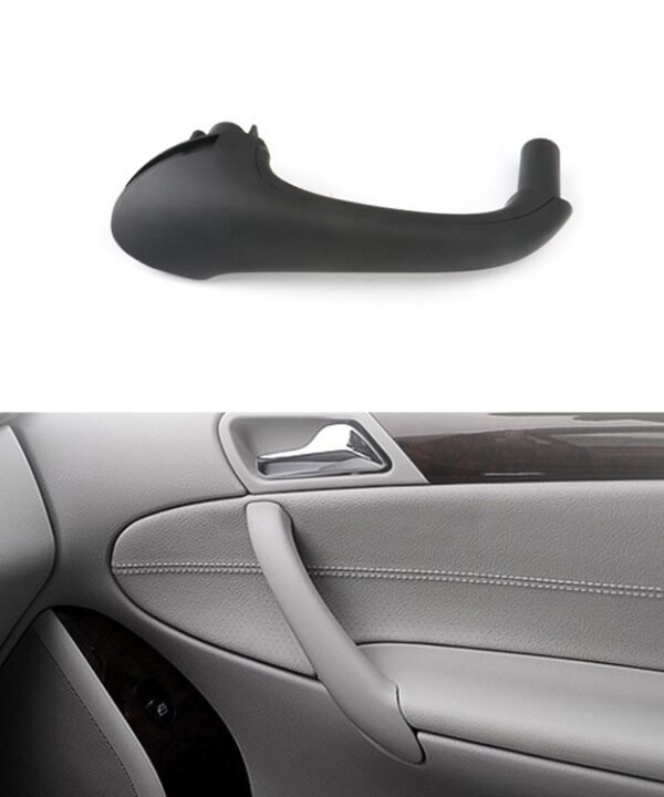 Car Rear Right Inside Doors Handle Pull Trim Cover for Mercedes-Benz C-class W203 -2007 , Left Driving, Rear Right (Black), Rear Right (Grey), Rear Right (Beige)
