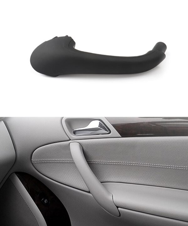 Car Front Right Inside Doors Handle Pull Trim Cover for Mercedes-Benz C-class W203 -2007, Left Driving, Front Right (Black), Front Right (Grey), Front Right (Beige)