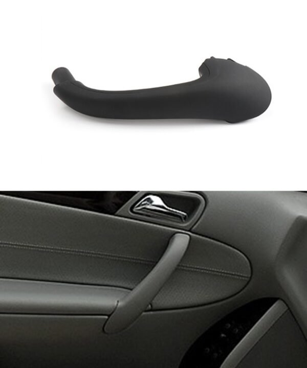 Car Front Left Inside Doors Handle Pull Trim Cover for Mercedes-Benz C-class W203 -2007, Left and Right Driving, Front Left (Black), Front Left (Grey), Front Left (Beige)