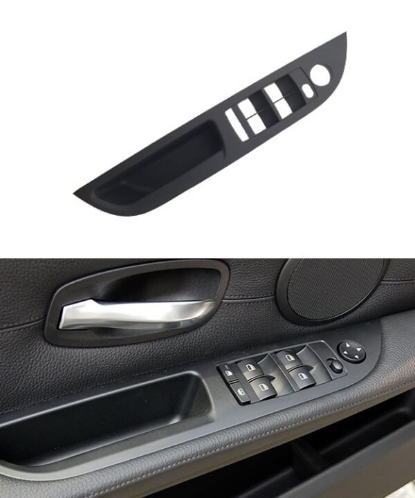 Car Left Front Door Window Lift Switch Trim Panel 51416983705 for BMW E60 2008-2010, Left Driving Standard Version, Standard Version