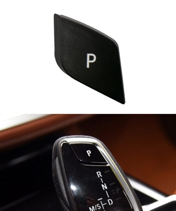 Car Gear Lever Auto Parking Button Letter P Cap for BMW G Chassis Series, Left Driving, For BMW G Chassis Series (Black), For BMW G Chassis Series (Blue), For BMW G Chassis Series (Red)