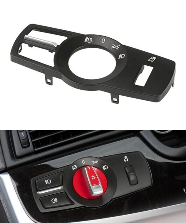 Car Headlight Switch Panel for BMW 5 Series 2010-2017, Left Driving Medium Configuration Version