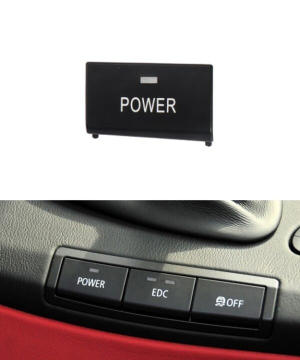 Car No. 1 Center Console Switch Button for BMW 3 Series M3 2005-2012, Left Driving