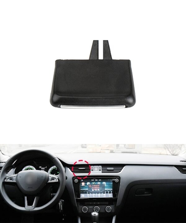 Car Middle Left Side No.2 Air Conditioning Exhaust Switch Paddle for Skoda Octavia 2014-2019, Left Driving
