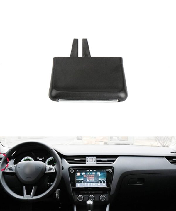Car Left Side No.1 Air Conditioning Exhaust Switch Paddle for Skoda Octavia 2014-2019, Left Driving