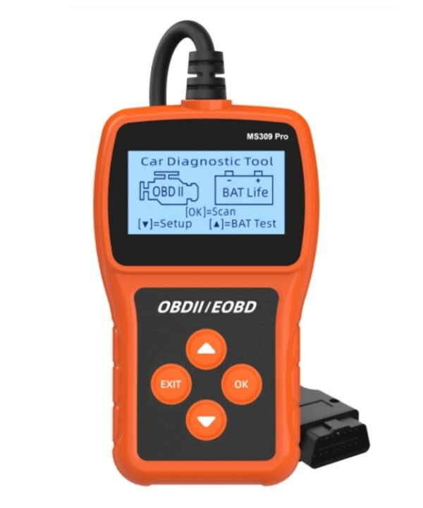MS309 Pro Car Fault Detector OBD2 EOBD Scanner Code Reader
