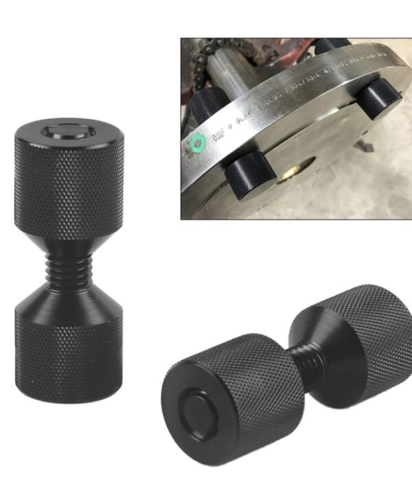1-1/8 inch Two Hole Pins Set Handy 6061 Aluminum Construction 2 Hole Flange Alignment Pin