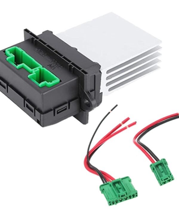 Car Heater Blower Fan Resistor + Connector / Wire 6441.L2 7701207718 for Citroen / Peugeot / Renault