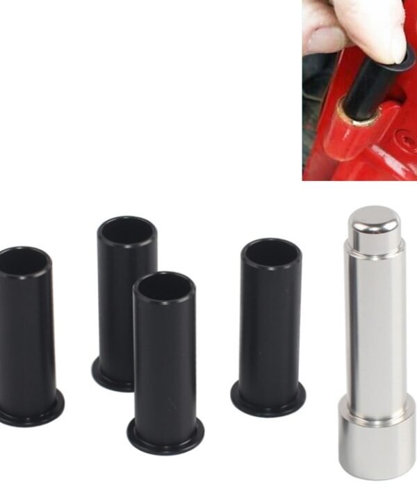 4 PCS Car Removal Tool Door Hinge Bushing Parts Metal + Plastic Universal Replacement for Jeep Wrangler JKU 2007-2018