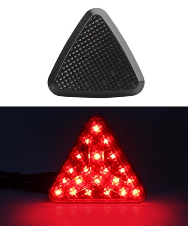 Bicycle / Mountain Bike X Style Triangle Pilot Light LED Tail Light, X Style