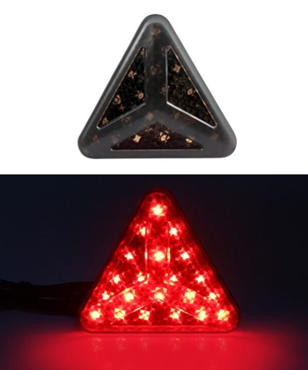 Bicycle / Mountain Bike Y Style Triangle Pilot Light LED Tail Light, Y Style