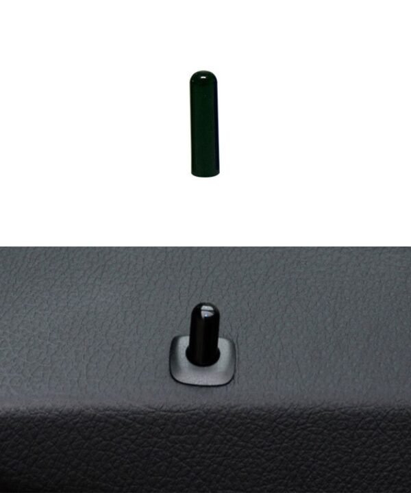 Car Door Latch Pin Door Screw Knob Cap Cover Trim for BMW F10, Left and Right Driving, For BMW F10 (Black)