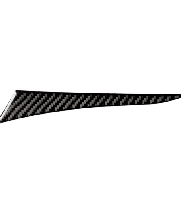 Car Carbon Fiber Left Side of the Dashboard Decorative Sticker for Infiniti Q50 / Q60 2014-2020, Left Drive