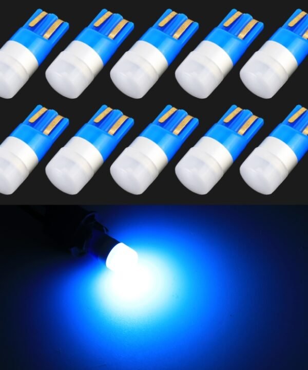 10 PCS T10 / W5W / 168 / 194 DC12V / 0.6W 1LEDs SMD-3030 Car Clearance Light