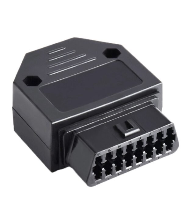 16PIN Car OBD 2 Female Connector OBD Plug + Case + Terminal + Screw