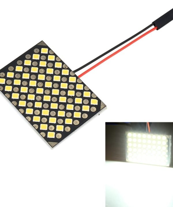 DC12V / 4W / 6000K / 240LM 48LEDs SMD-2835 Car Reading Lamp Dome Light
