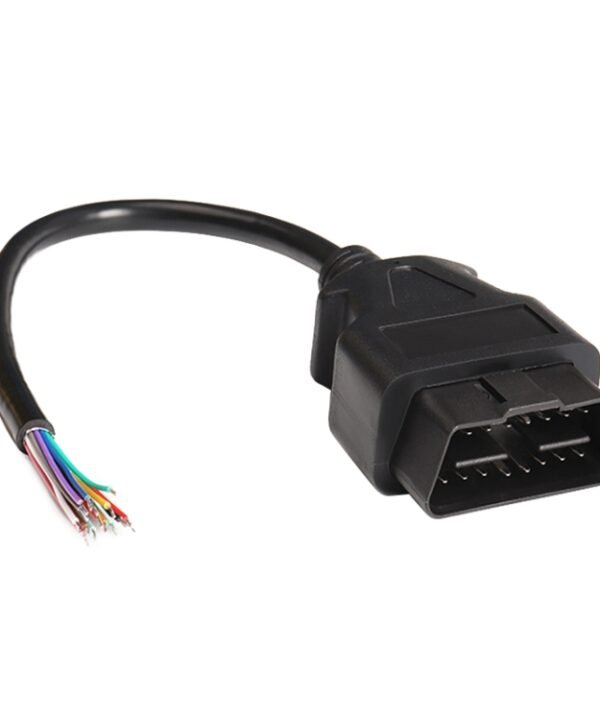 16PIN Male OBD Cable Opening Line OBD 2 Extension Cable for Car Diagnostic Scanner, Cable Length: 30cm