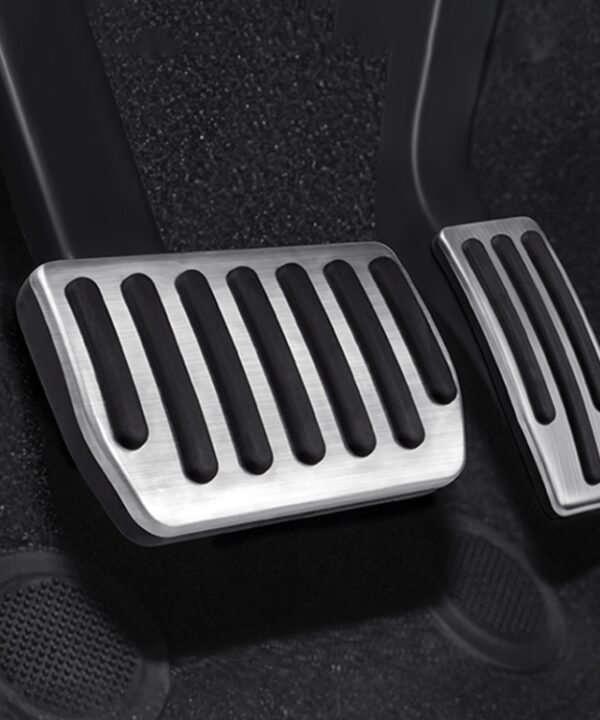2 in 1 Car Non-Slip Pedals Foot Brake Pad Cover Set for Tesla Model S / X