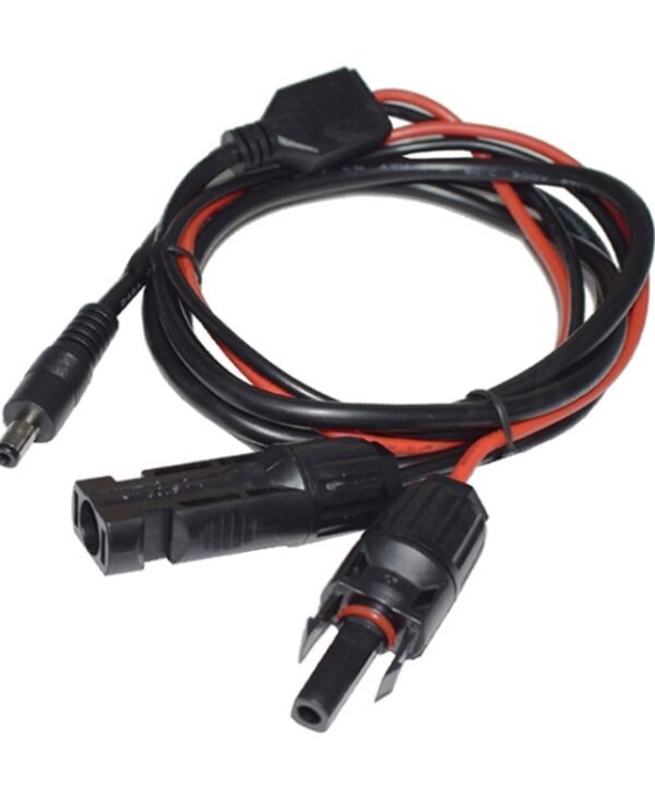 MC4 to DC 5.5mm Solar Power Cord Extension Cable
