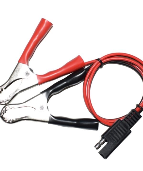 SAE to Crocodile Clip Power Cord Motorcycle Battery Charging Cable, Length: 0.5m