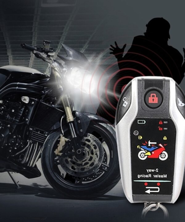 Universal Motorcycle Alarm Bidirectional Anti-theft Device with Induction Remote Control