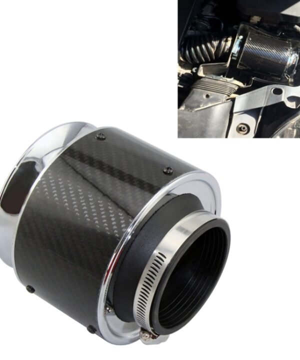 XH-UN013 Car Universal Modified High Flow Carbon Fiber Mushroom Head Style Air Filter