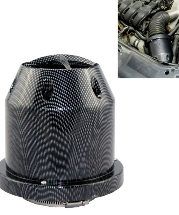 XH-UN005 Car Universal Modified High Flow Mushroom Head Style Intake Filter for 76mm Air Filter, XH-UN005(Carbon Fiber Black), XH-UN005(Blue), XH-UN005(Red), XH-UN005(Silver)