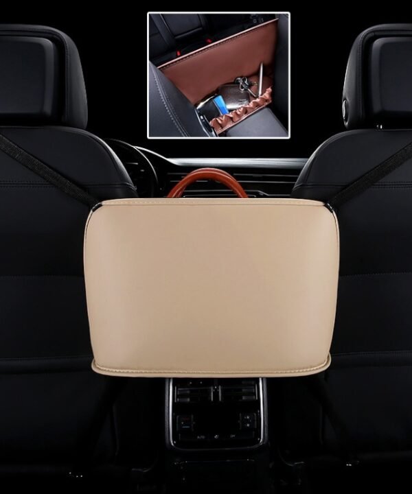 Car Front Seat Hanging Bag Storage Bag, Storage Bag (Beige), Storage Bag (Red), Storage Bag (Wine Red), Storage Bag (Brown), Storage Bag (Black), Storage Bag