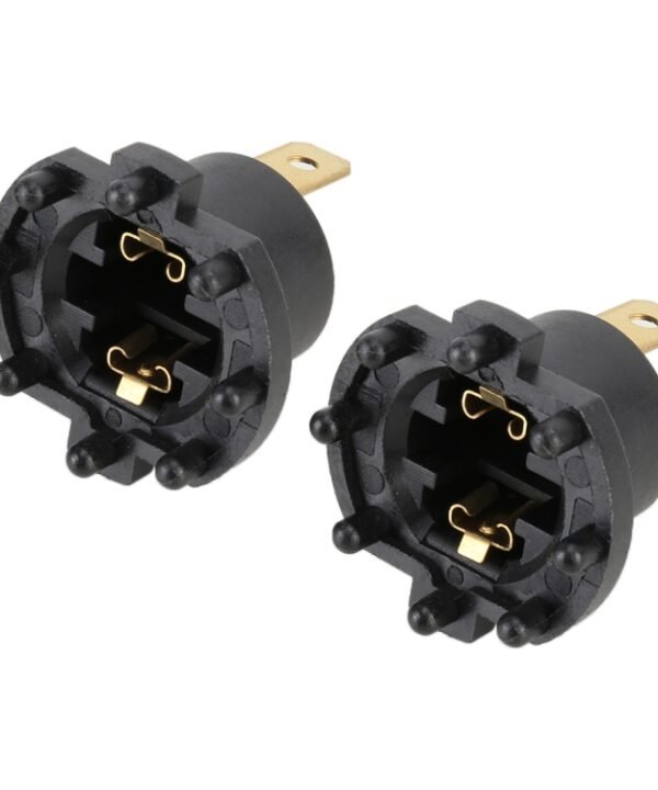TK-203 1 Pair H7 Halogen Headlight Holder for Mazda 3 5 323 / Kawasaki ER6-F 2002-2005