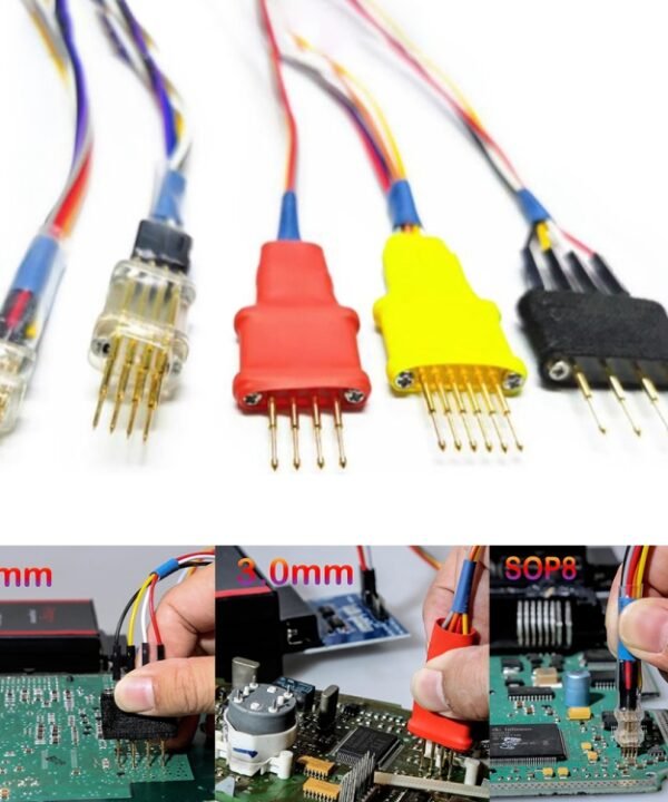 9 in 1 Probes Adapters for Iprog+ and Xprog-m for In-circuit