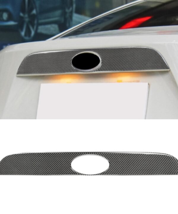 Car Carbon Fiber Rear Logo Decorative Strip for Subaru BRZ / Toyota 86 2013-2020, Left and Right Drive Universal, Rear Logo