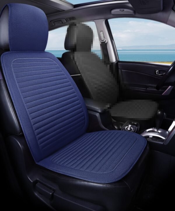 Car Four Seasons Linen Fabric Front Seat Cushion