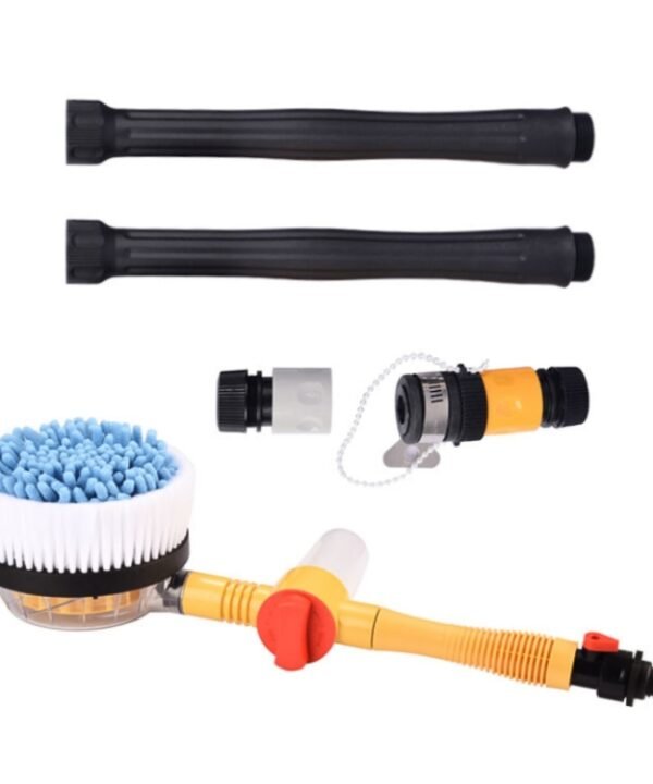 Car Cleaning Tools Chenille Automatic Rotating Car Wash Brush, Style: Single Water Brush
