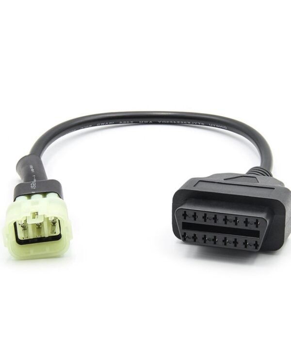 Motorcycle OBD 16PIN Female to 6PIN Connector Cable for KTM