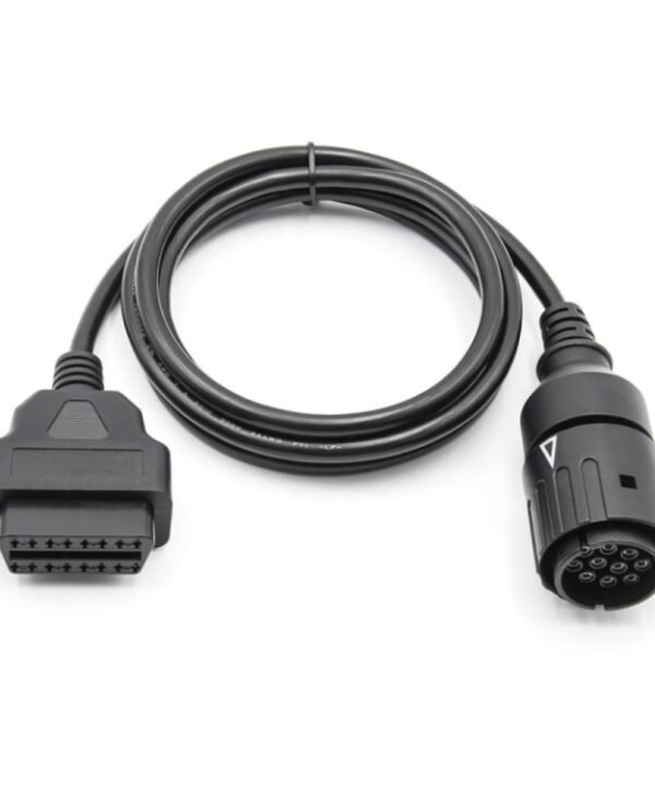 Motorcycle OBD Cable 10PIN to 16PIN Connector Cable for BMW