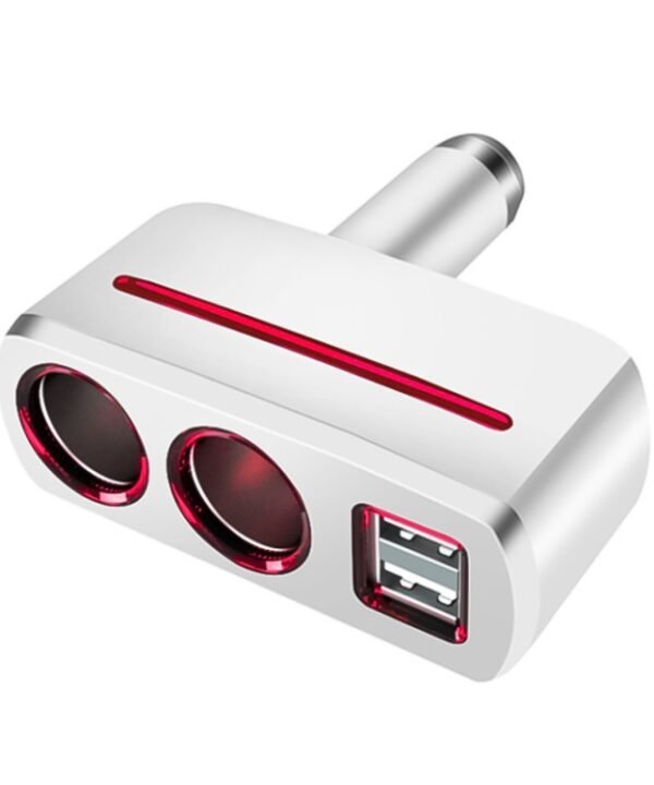 SHUNWEI SD-1918 80W 3.1A Car 2 in 1 Dual USB Charger, SD-1918 (Black), SD-1918