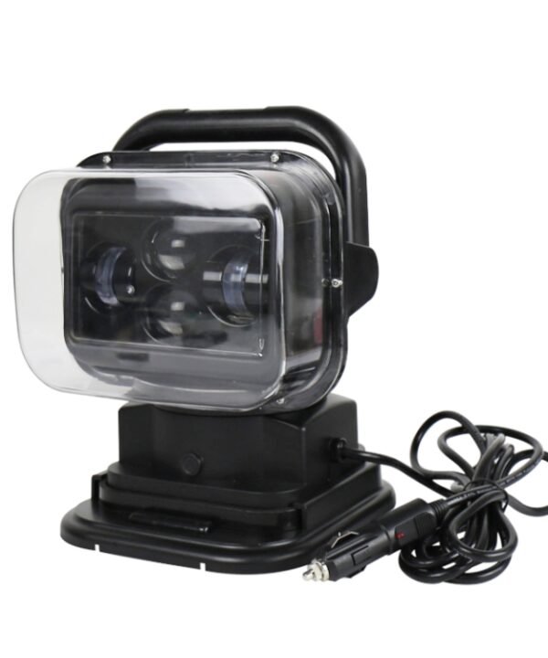 60W DC 12-24V 400LM Car 200m Wireless Remote Control 360 Degree Adjustable LED Search High Bay Lights / Spotlights