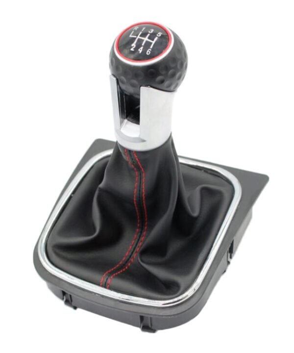 Car Shift Handball Gear Lever Gear Shift Knob for Volkswagen Golf 6, Gear Position: 6-stall