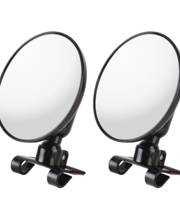 2 PCS Car Small Size Rearview Mirror Blind Spot Side Assistant Mirror, Small