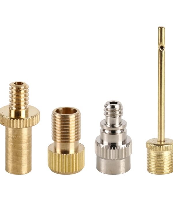 4 in 1 A Inflator Adapter French Mouth / US Mouth / UK Mouth Inflation Needle Adapter