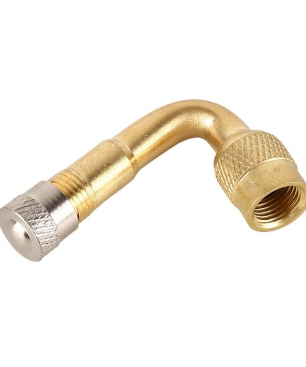 Balance Car Inflatable Nozzle Extension Rod Elbow Extension Nozzle, Angle: 45 Degree
