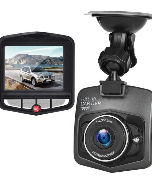 2.4 inch Car 480P Single Recording Shield Driving Recorder DVR Support Parking Monitoring / Loop Recording (Black)