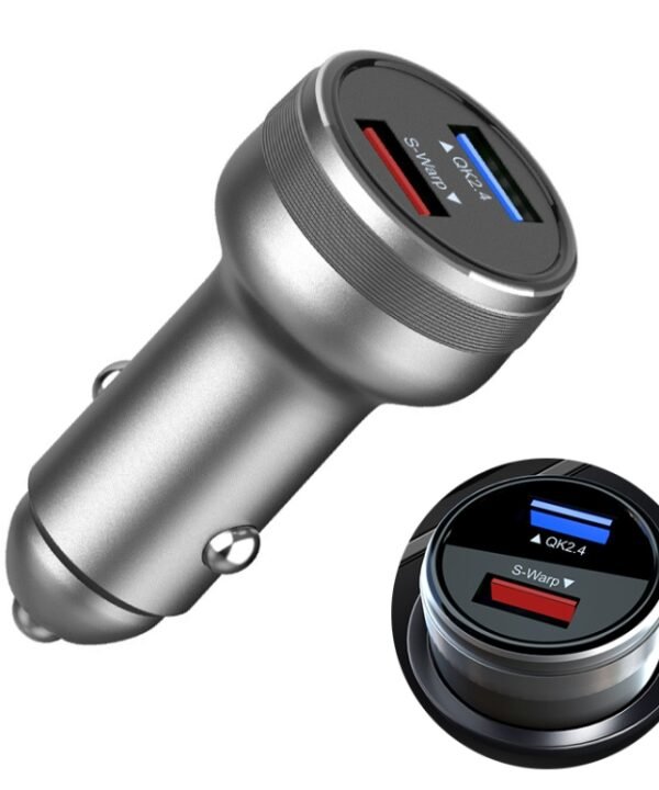 DASH / WARP 30W Car Flash Charger for OnePlus, 30W (Silver), 30W (Red), 30W (Black)