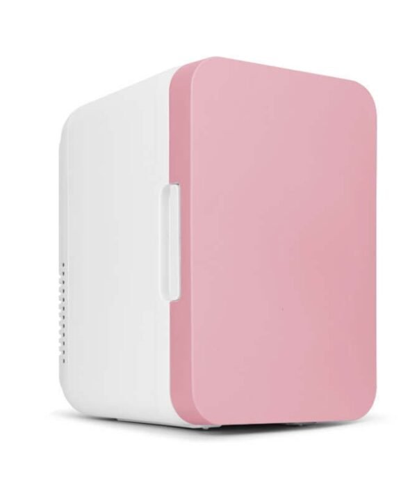 8L 37-48W Car / Home Mini Refrigerator, EU Plug, Pink, Blue, White