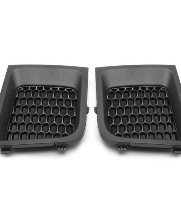 2 PCS Car Left + Right Front Bumper Lower Grille Bezel Cover for Jeep Renegade