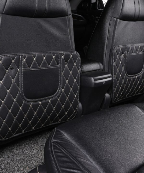 Car Half-inclusive Seat Back Anti-kick Mat Rear Anti-dirty Pad  Small Size