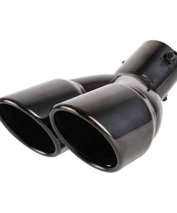 Universal Car Styling Stainless Steel Elbow Exhaust Tail Muffler Tip Pipe, Inside Diameter: 6cm, Elbow Inside Diameter: 6cm (Grey), Elbow Inside Diameter: 6cm (Blue), Elbow Inside Diameter: 6cm (Silver)